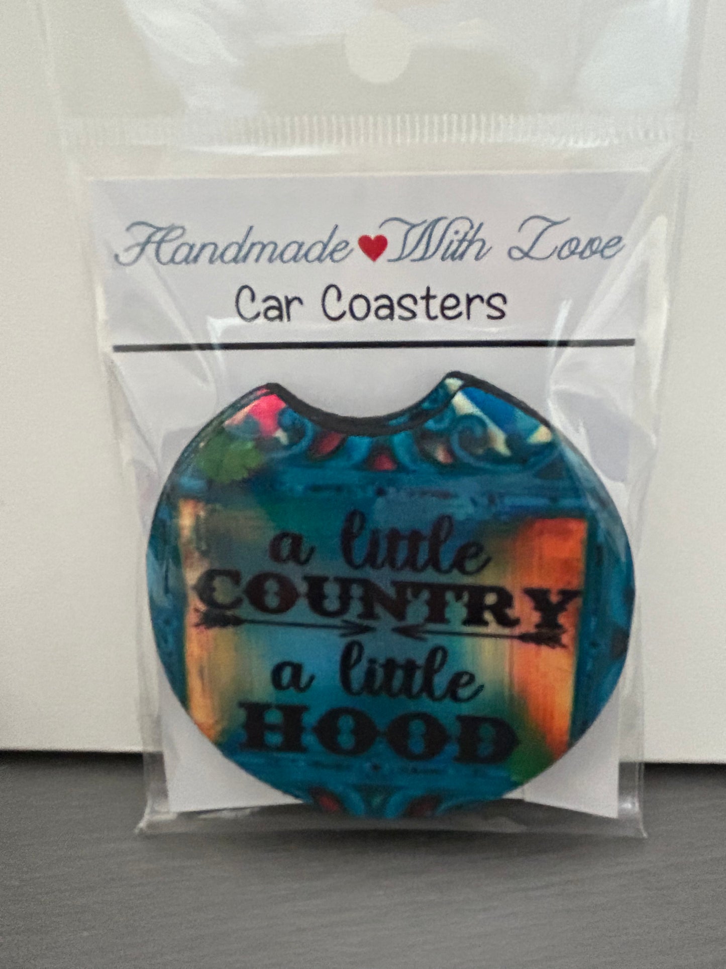 Car Coasters A Little Country A Little Hood