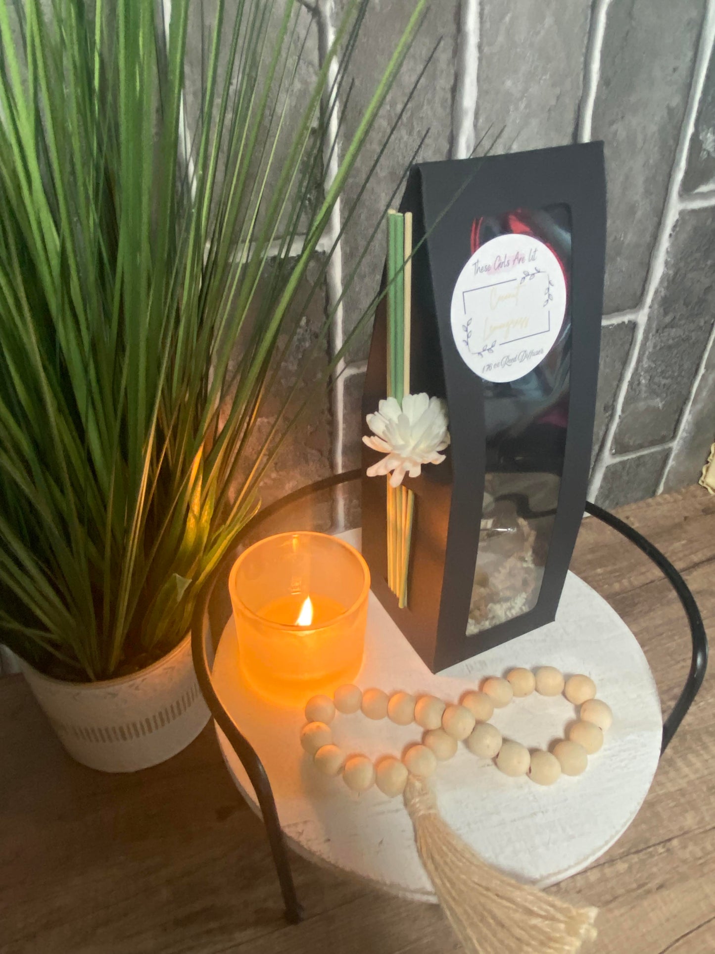 1.76 oz Room Diffuser Coconut Lemongrass