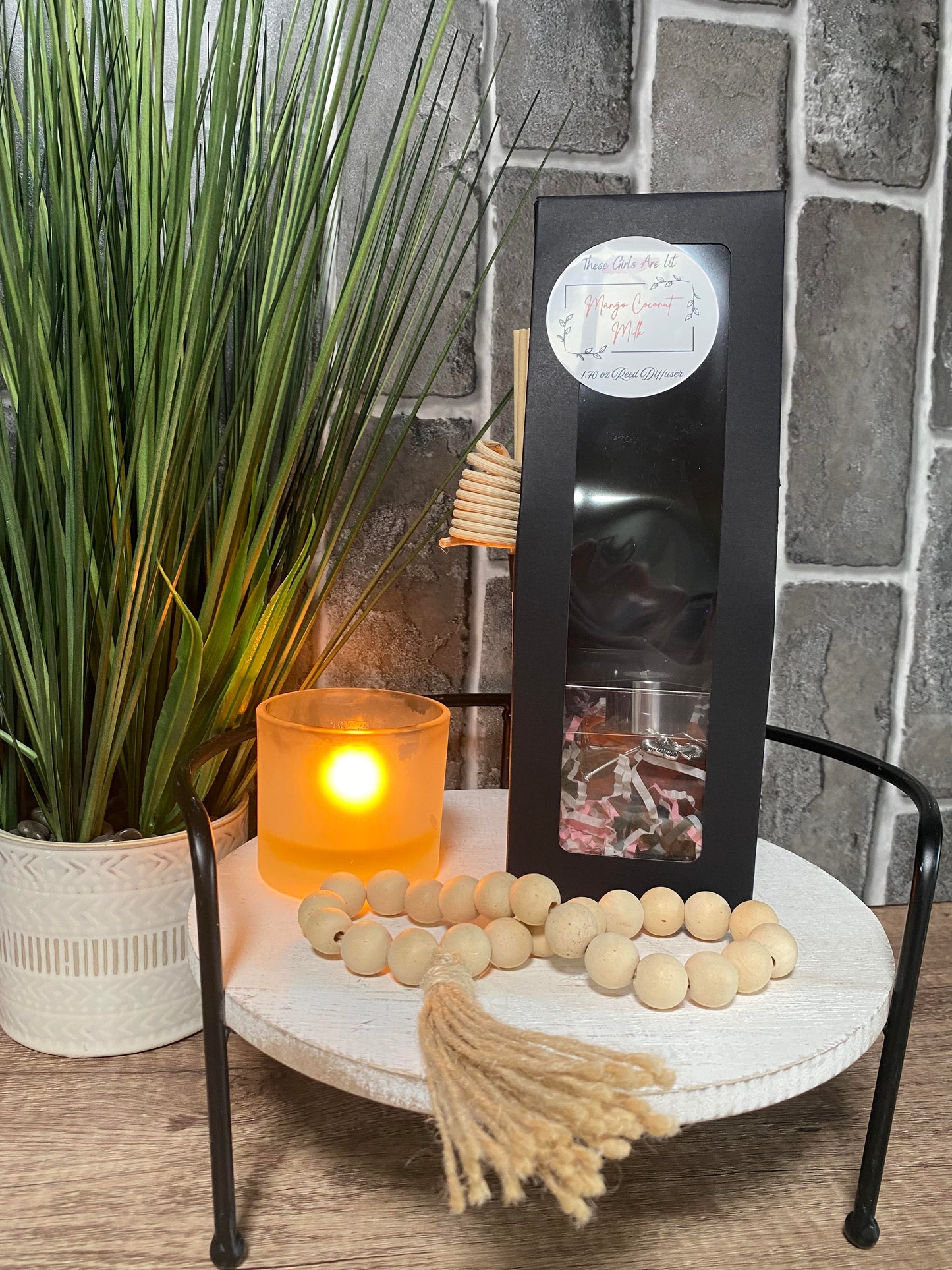 1.76 oz Room Diffuser Mango Coconut Milk