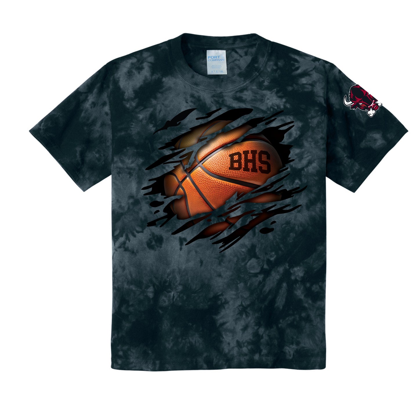 BHS Basketball TieDye Short Sleeve T-Shirt