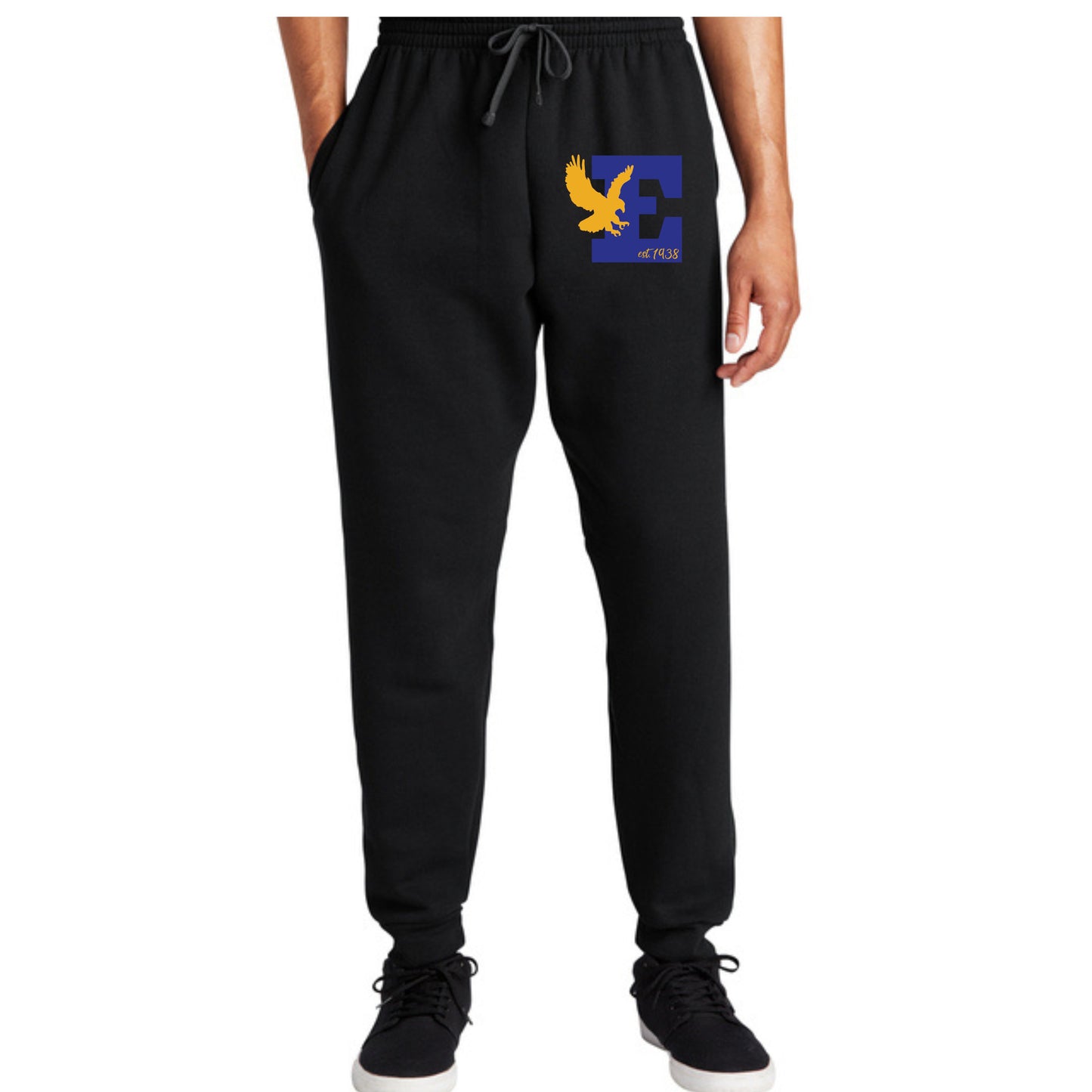 Edgemont Eagles Black Joggers