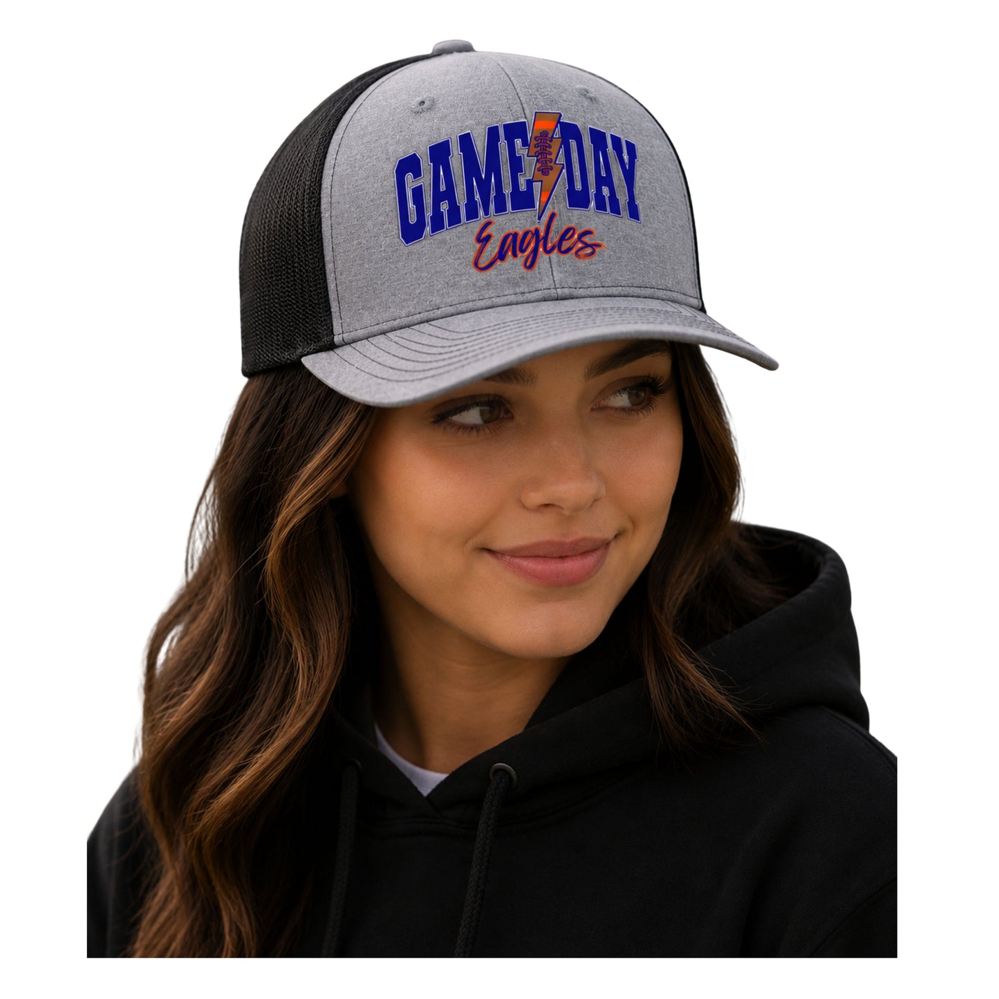 GK Eagles Colored Logo Adjustable Hats
