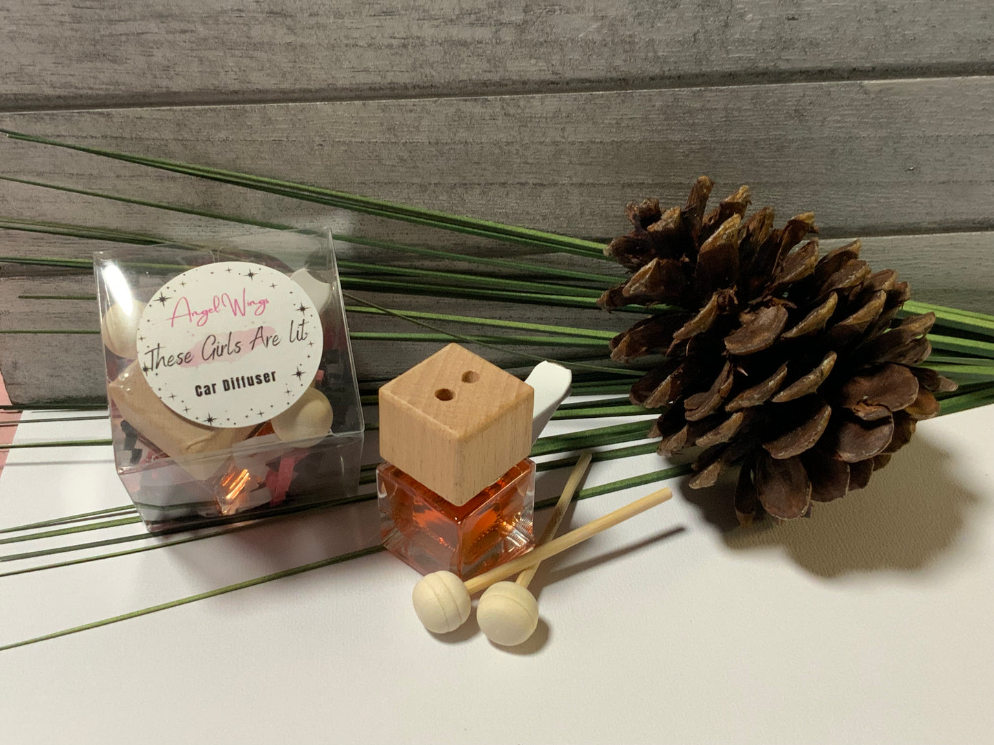 Vent Clip Car Diffuser Angel Wings