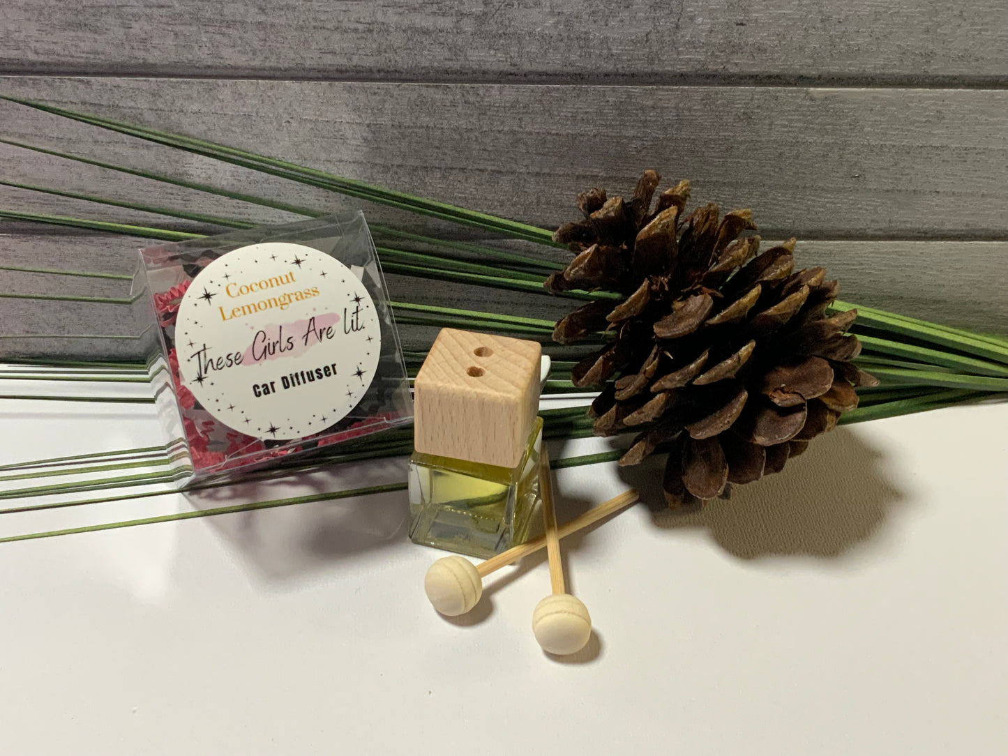 Vent Clip Car Diffuser Coconut Lemongrass