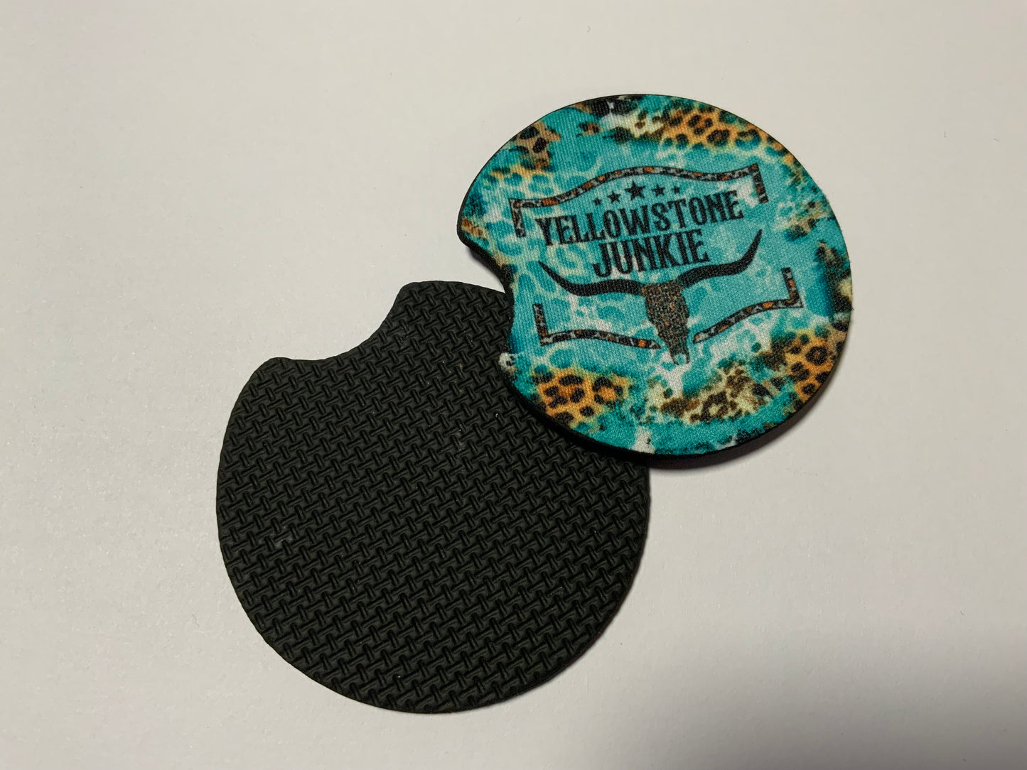 Car Coasters Yellowstone Junkie