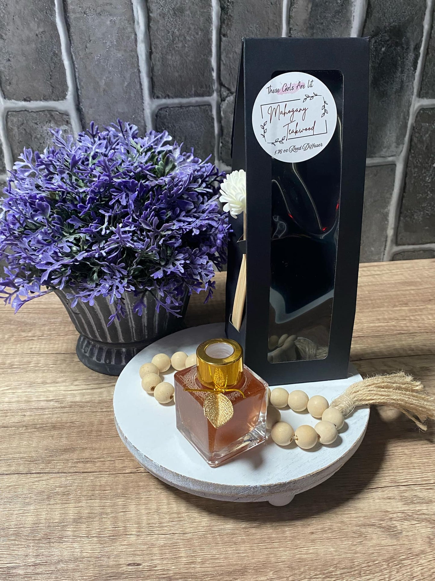 1.76 oz Room Diffuser Mahogany & Teakwood