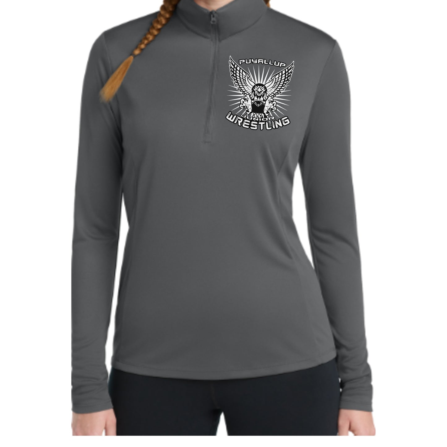 Falcons Women's 1/4 Zip Posi Charge Pullover