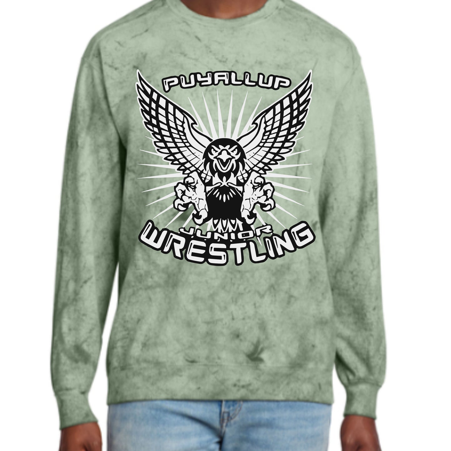 Color Blast Crewneck Sweatshirt