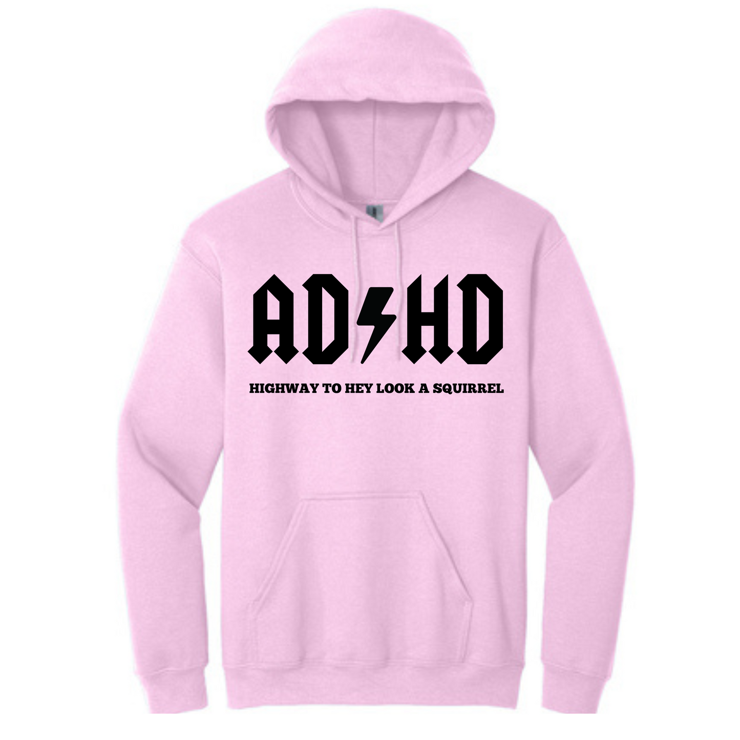 AD/ HD Long Sleeve Hooded Sweatshirt