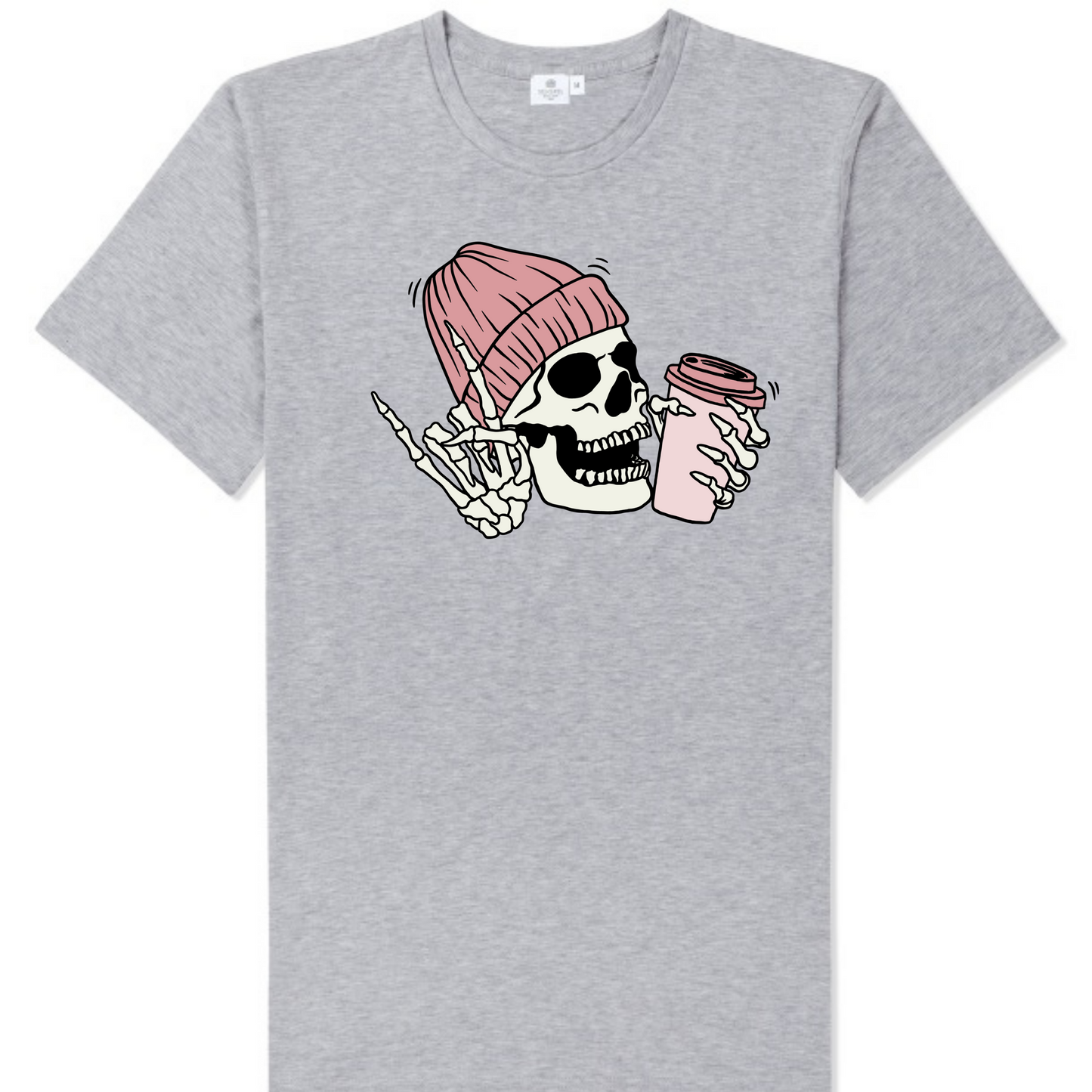 Skull & Coffee T Shirt