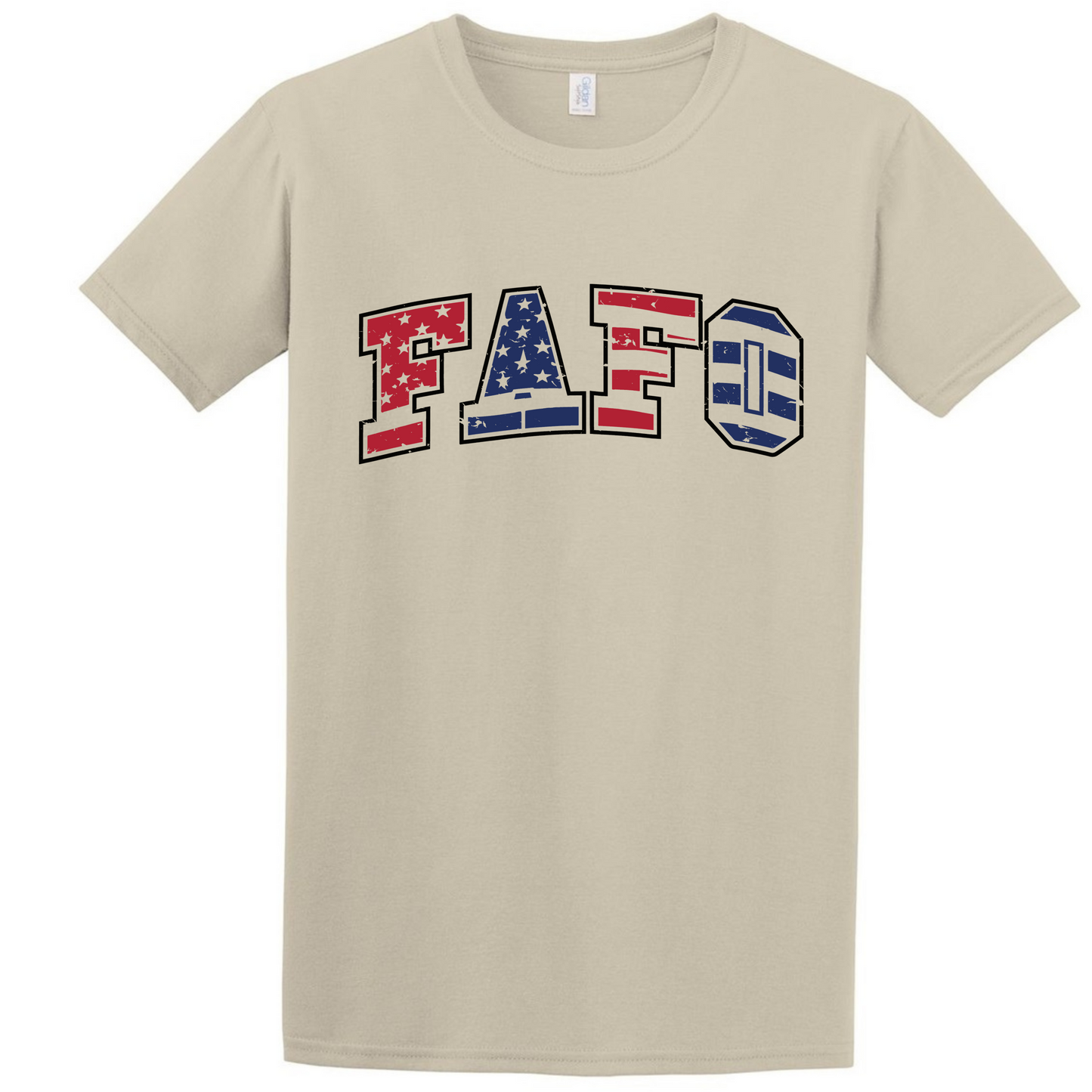 FAFO Colored Flag T Shirt