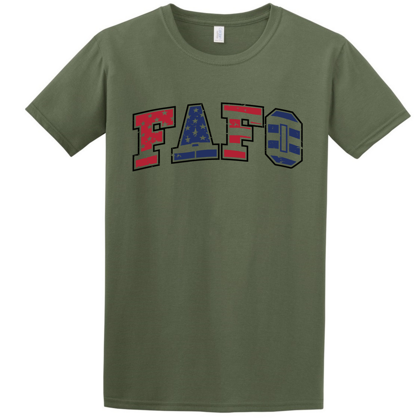 FAFO Colored Flag T Shirt