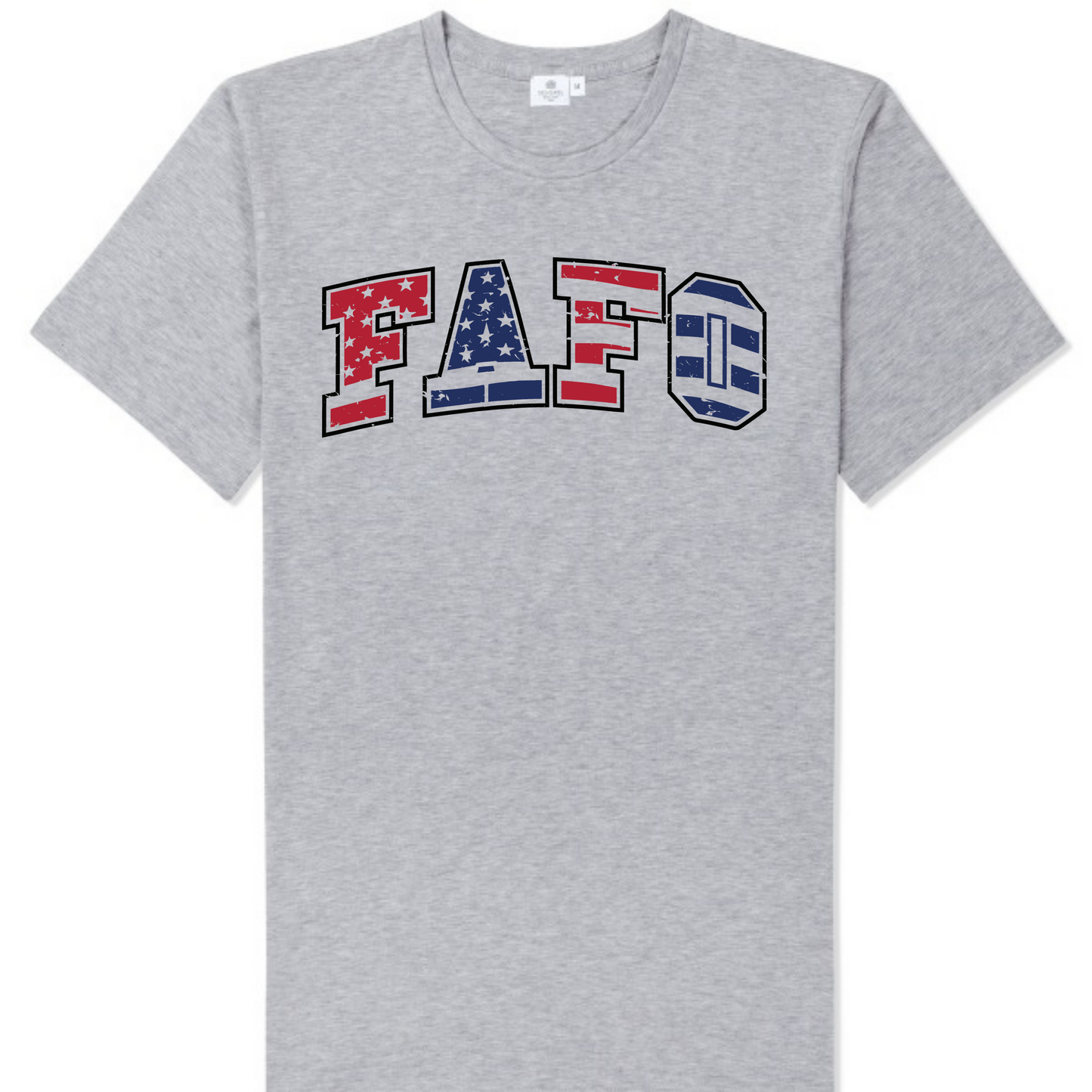 FAFO Colored Flag T Shirt