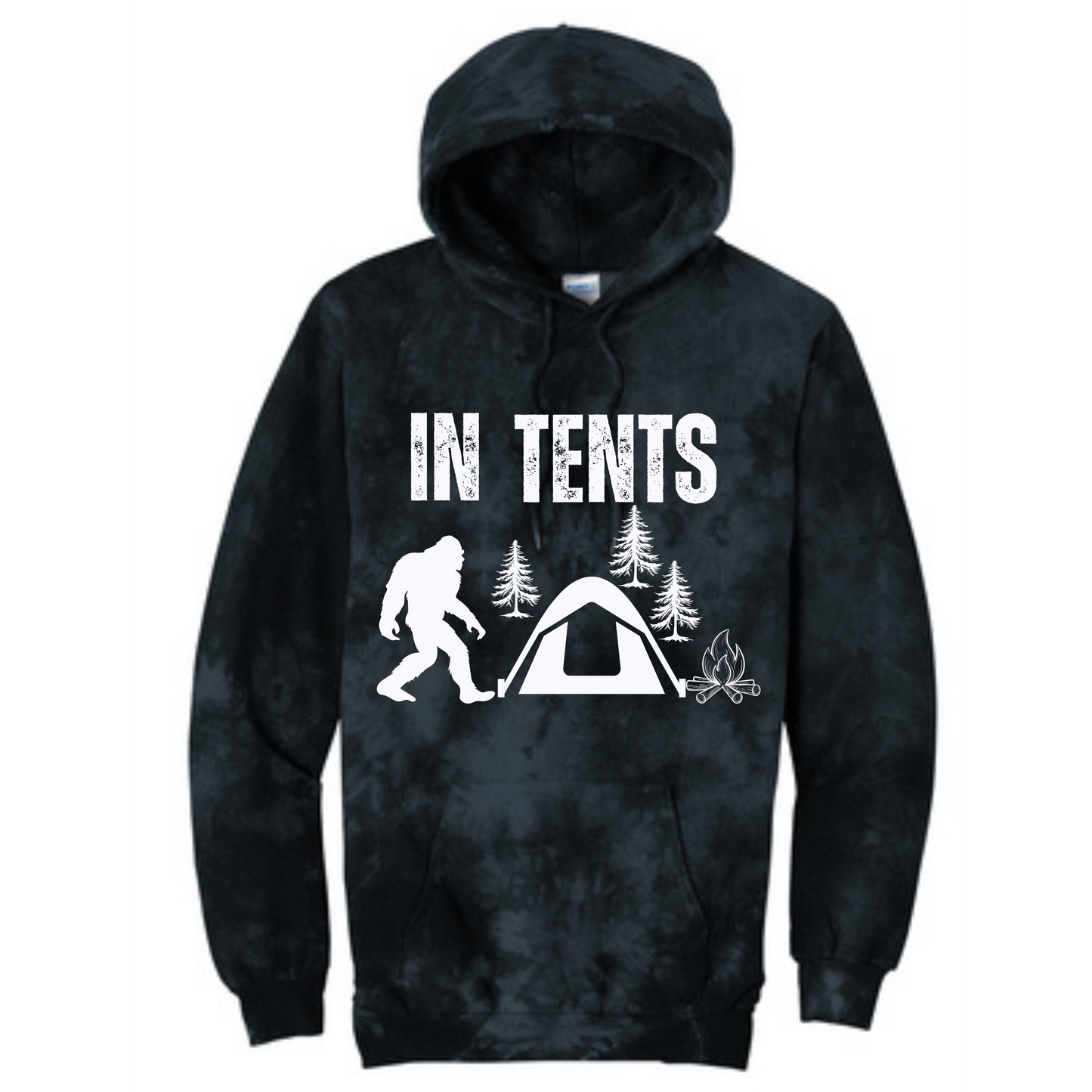 IN TENTS Long Sleeve Hooded Sweatshirt