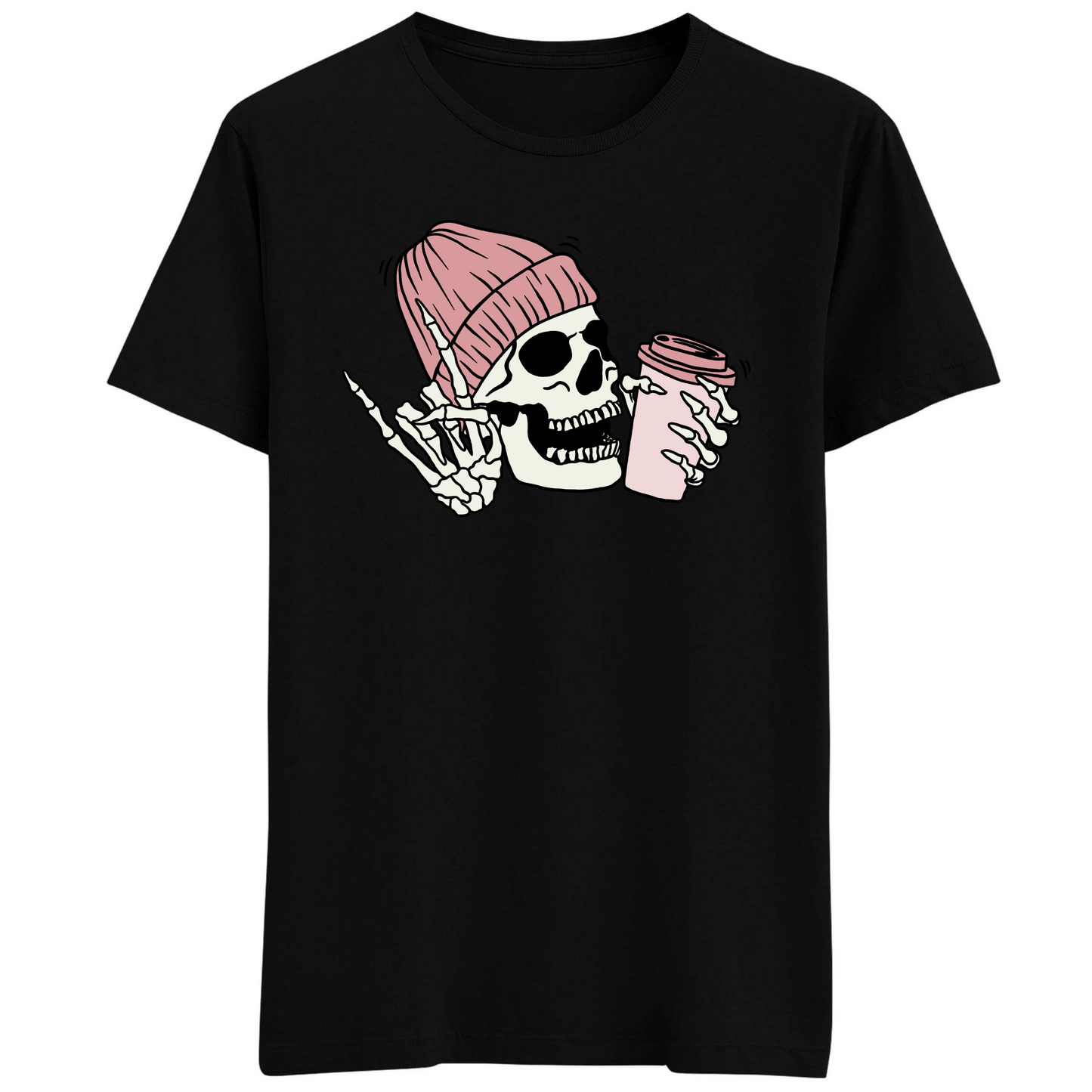 Skull & Coffee T Shirt