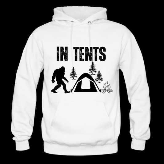 IN TENTS Long Sleeve Hooded Sweatshirt