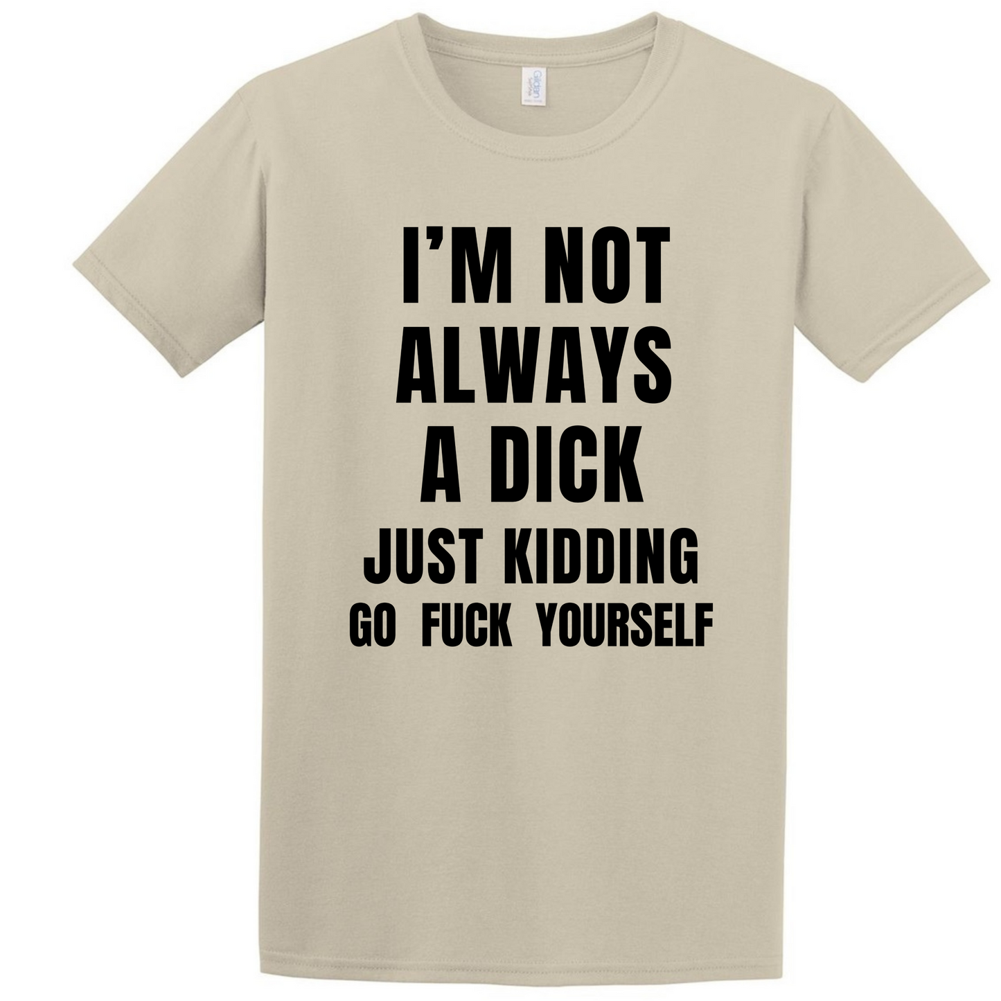 I'm Not Always A Dick Just Kidding Go Fuck Yourself T Shirt