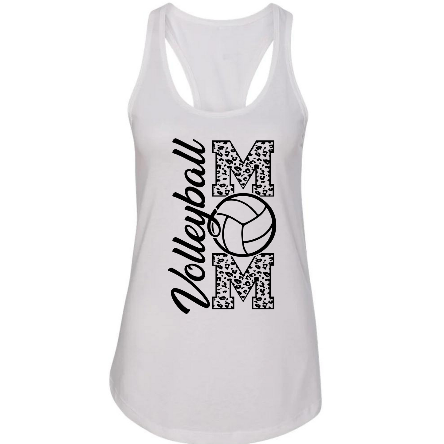 Volleyball Mom Racerback Tank