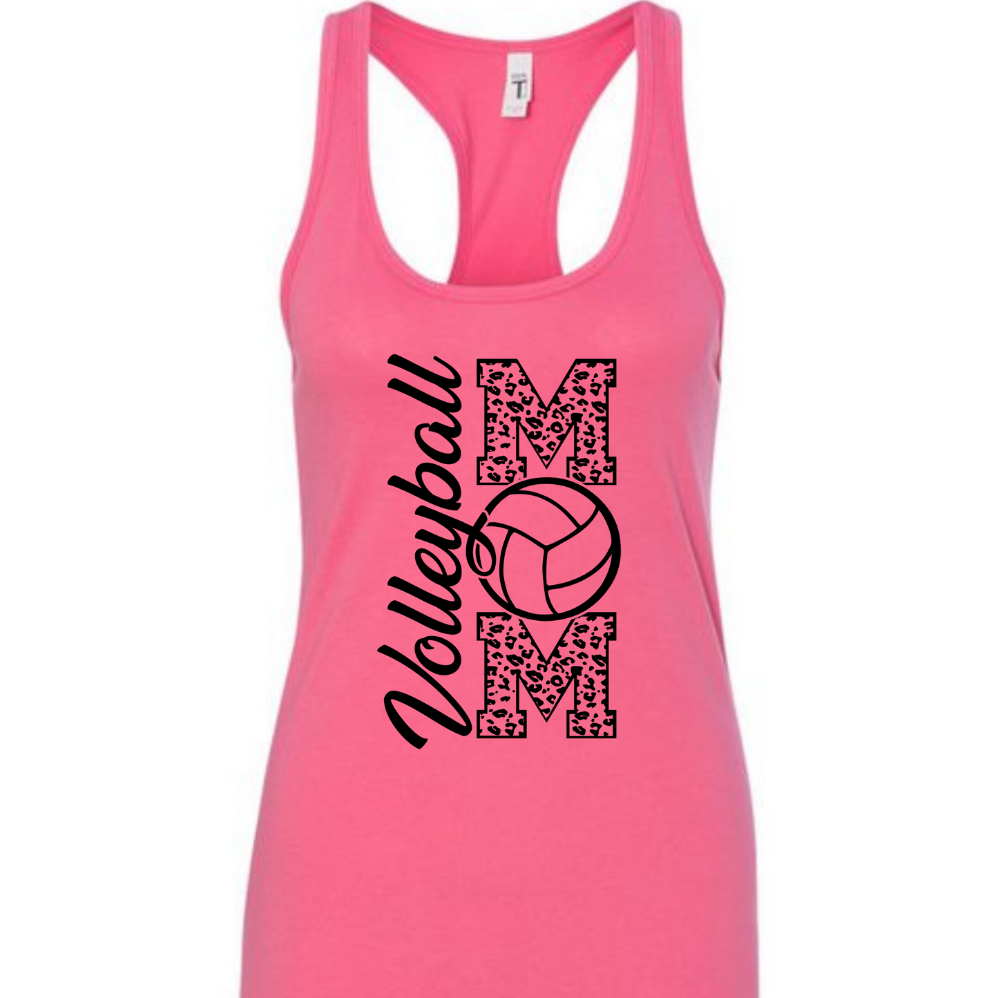 Volleyball Mom Racerback Tank