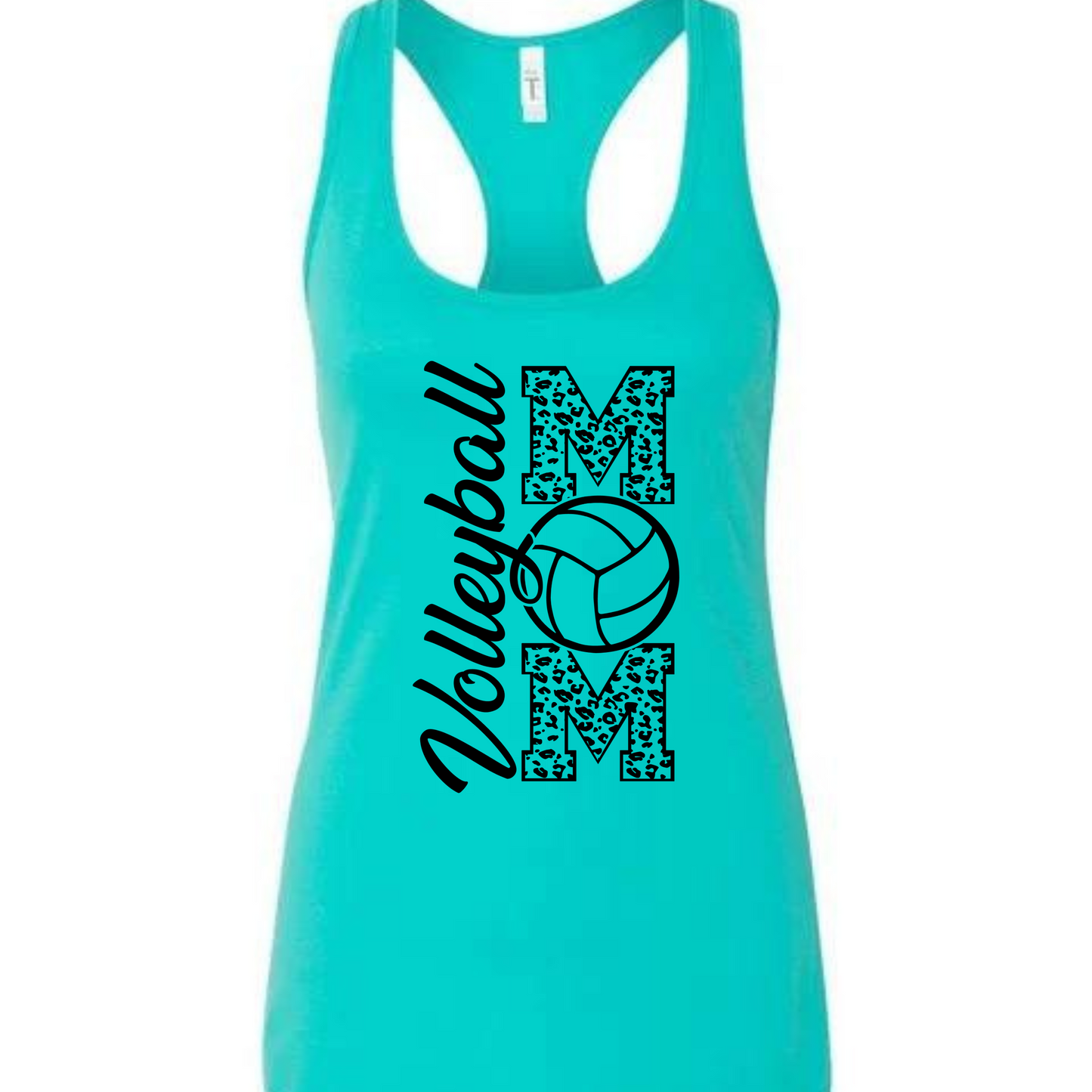 Volleyball Mom Racerback Tank