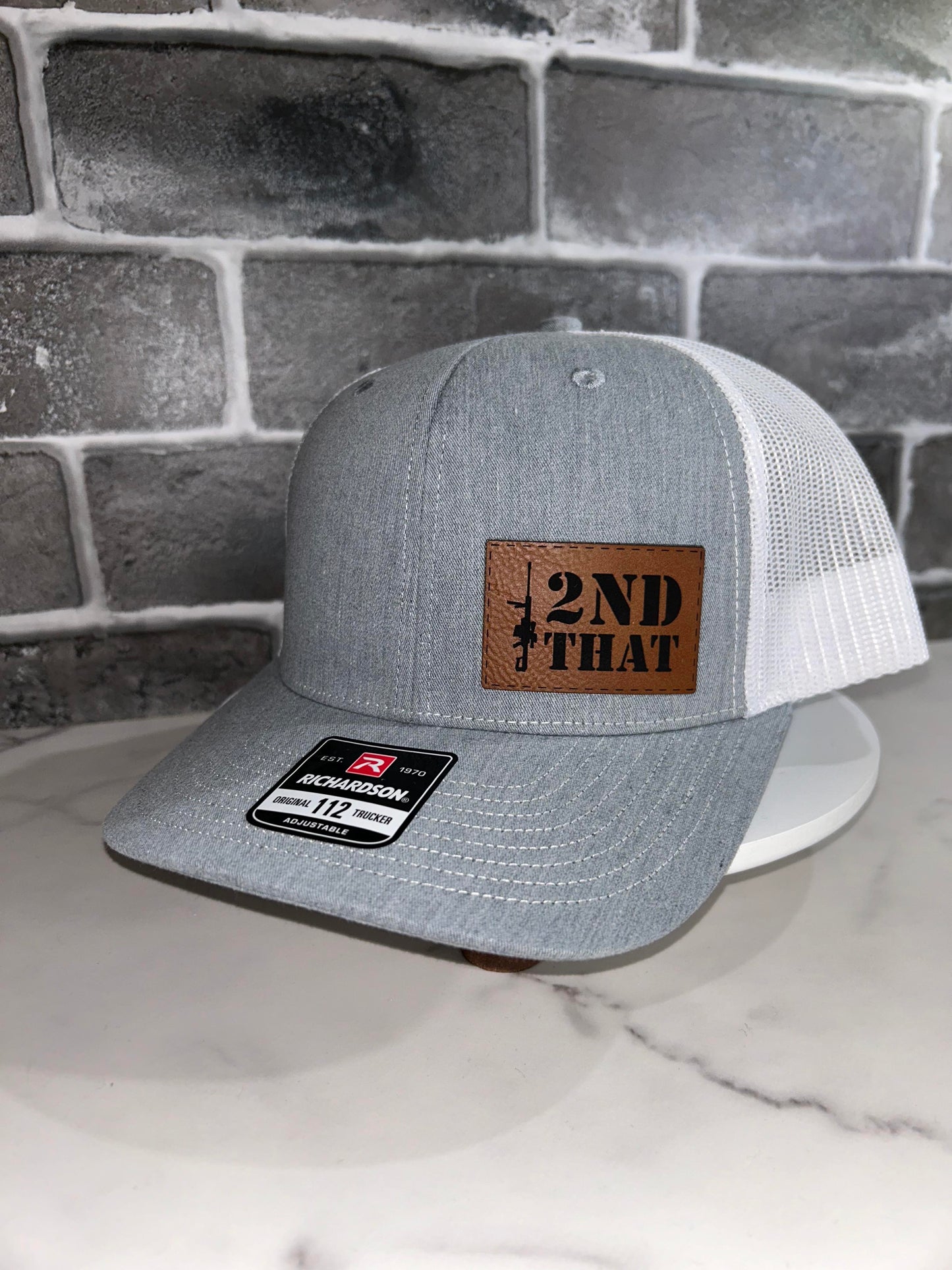 I 2nd That Leather Patch Hat