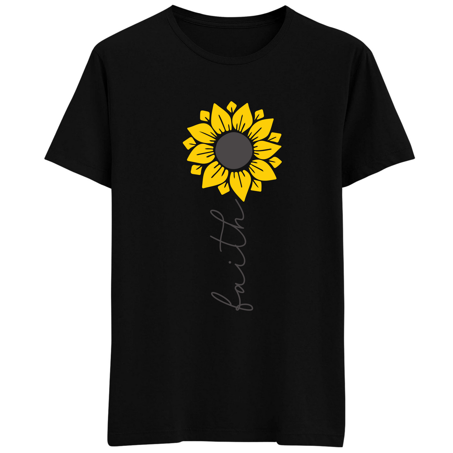 Faith Sunflower T Shirt