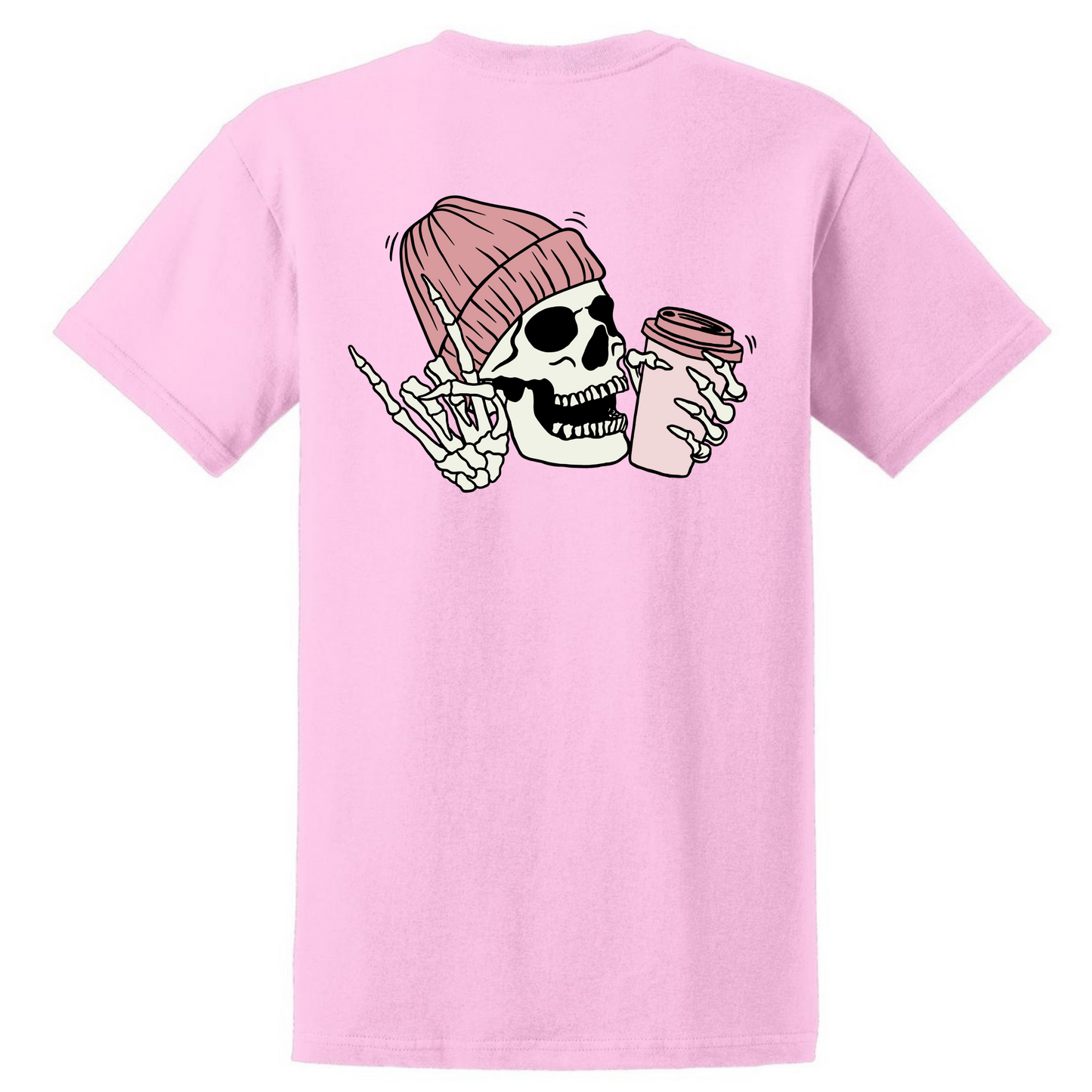 Skull & Coffee T Shirt