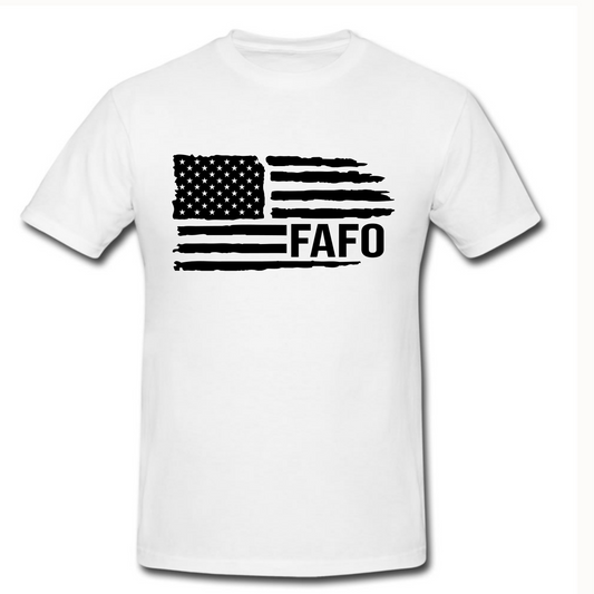 FAFO Flag T Shirt