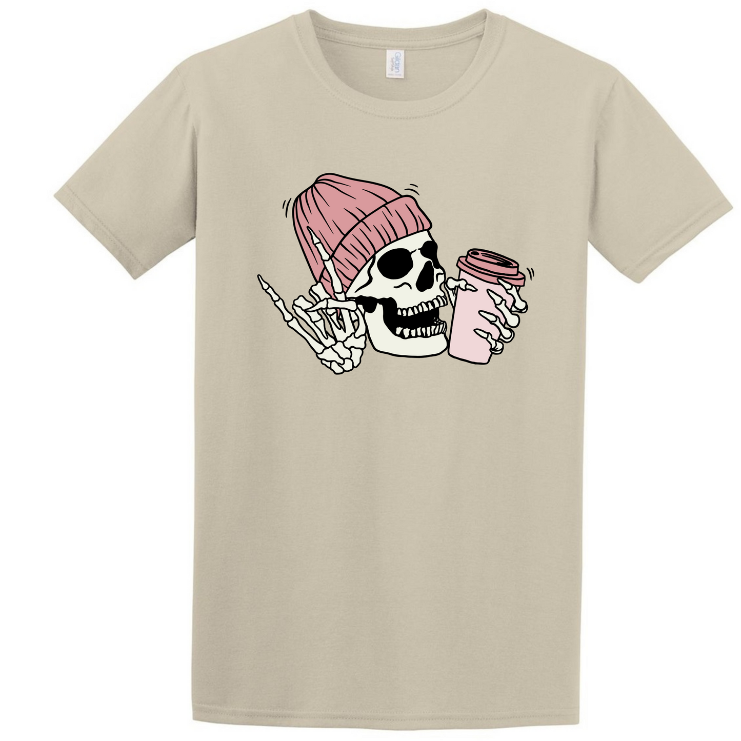 Skull & Coffee T Shirt