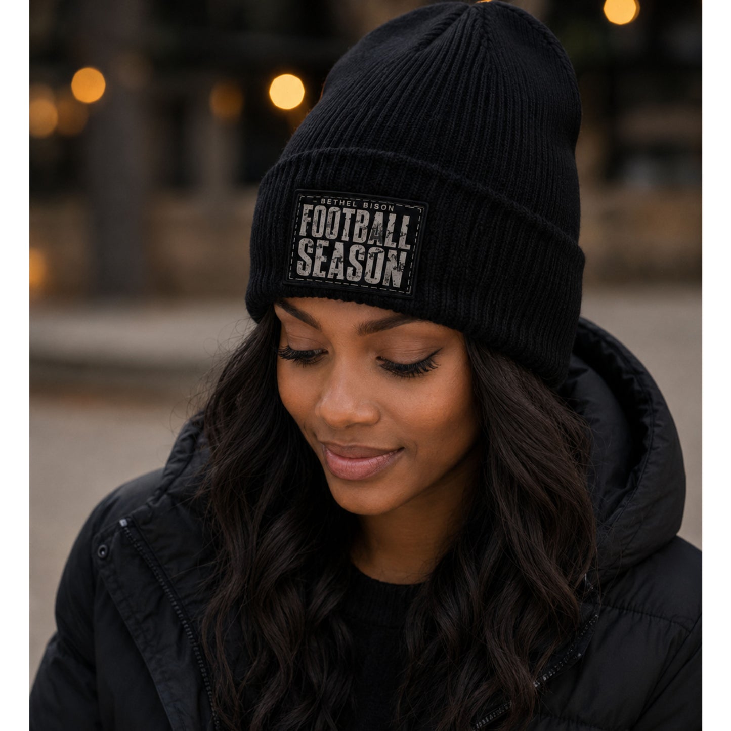 Bethel Bison Football Beanies