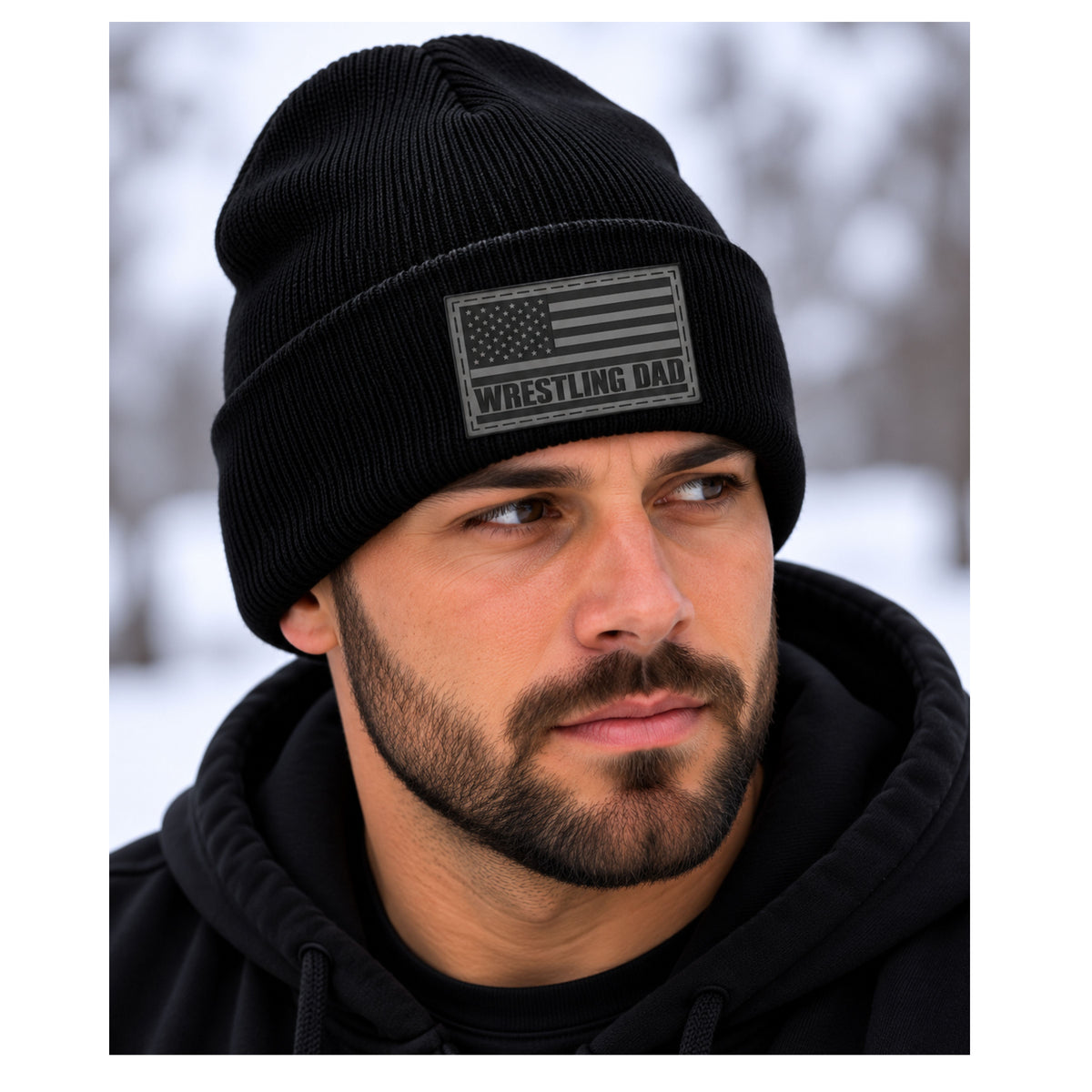 Classic Bison Wrestling Beanie