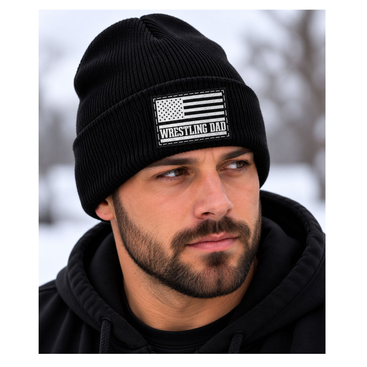 Classic Bison Wrestling Beanie