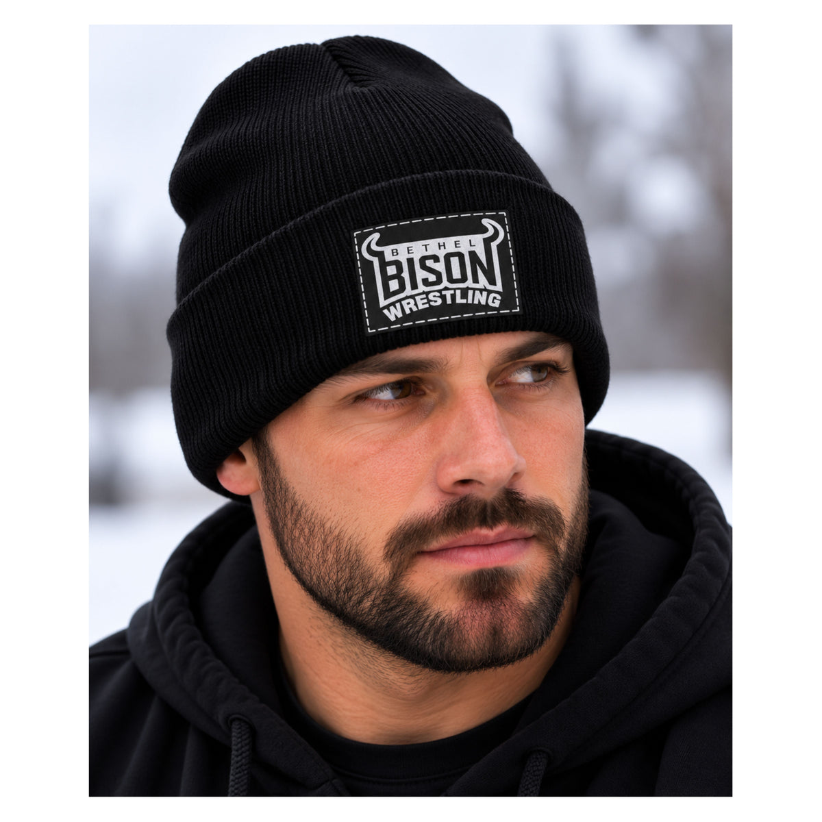 Classic Bison Wrestling Beanie