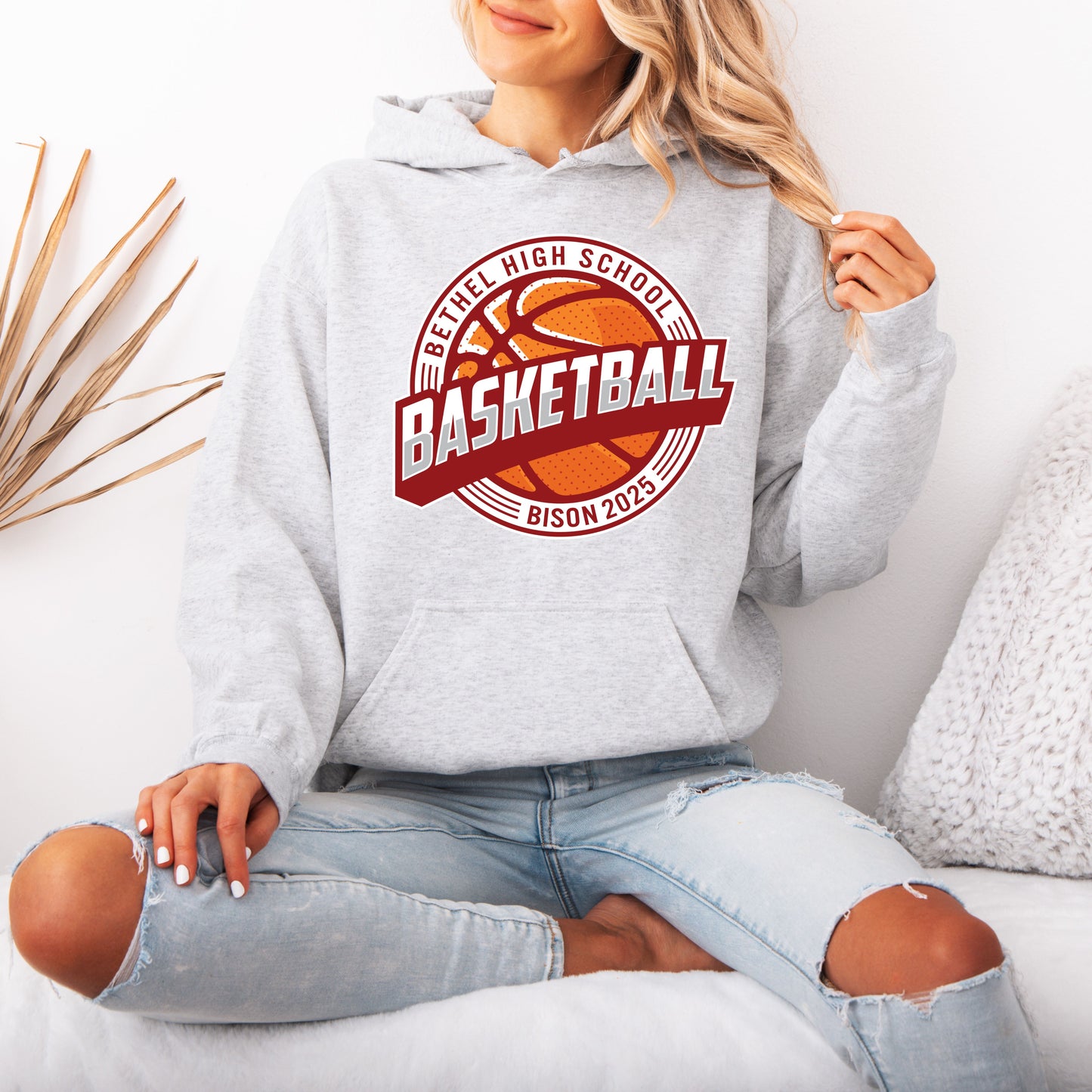 Retro BHS Basketball Tee, Crewneck Sweatshirt Or Hoodie