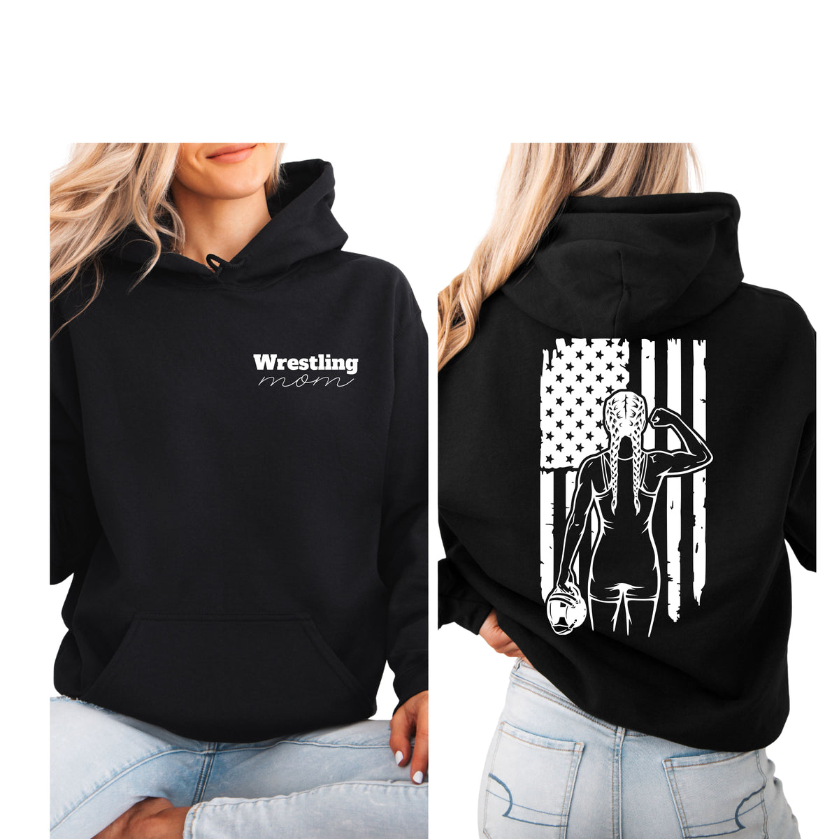 Patriotic Girls Wrestling