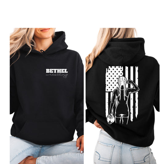 Patriotic Girls Wrestling