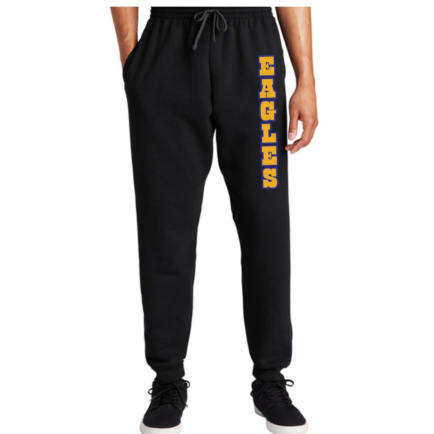Edgemont Eagles Black Joggers