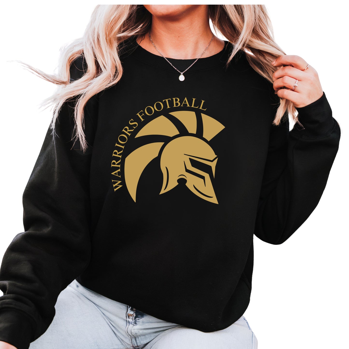 WARRIORS FOOTBALL GOLD