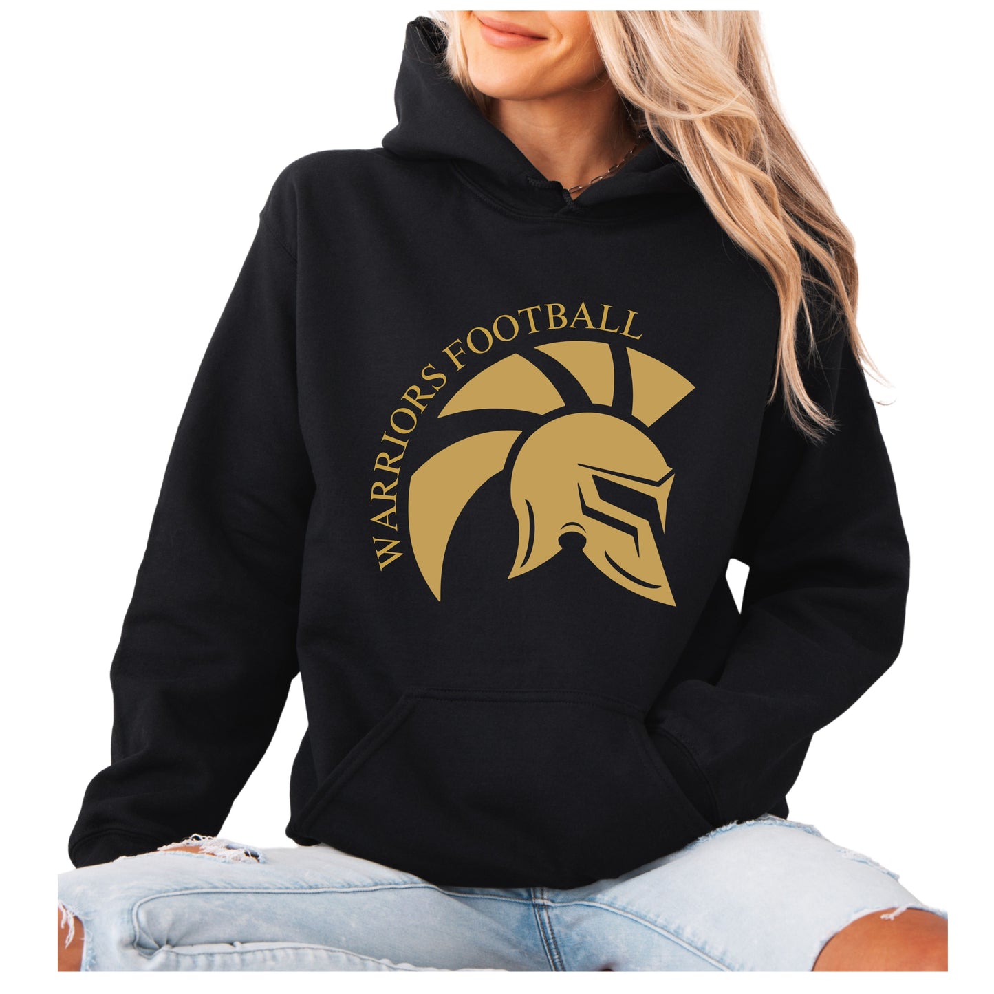 WARRIORS FOOTBALL GOLD