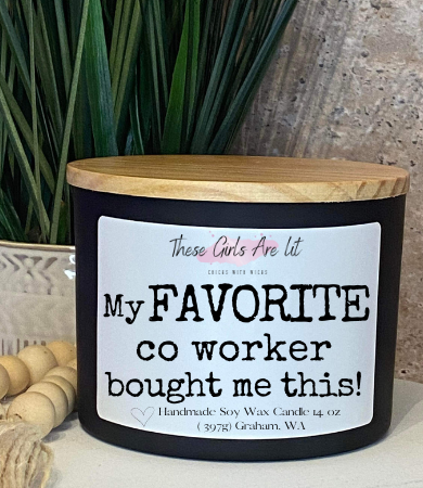 14 oz Glass Black Sea Candle