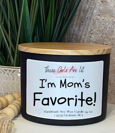 14 oz Glass Lavender Lemon Candle