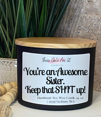 14 oz Glass Chocolate Chip Cookie Candle
