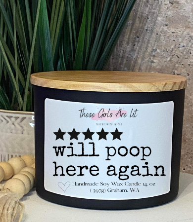 14 oz Glass Mango Coconut Milk Candle