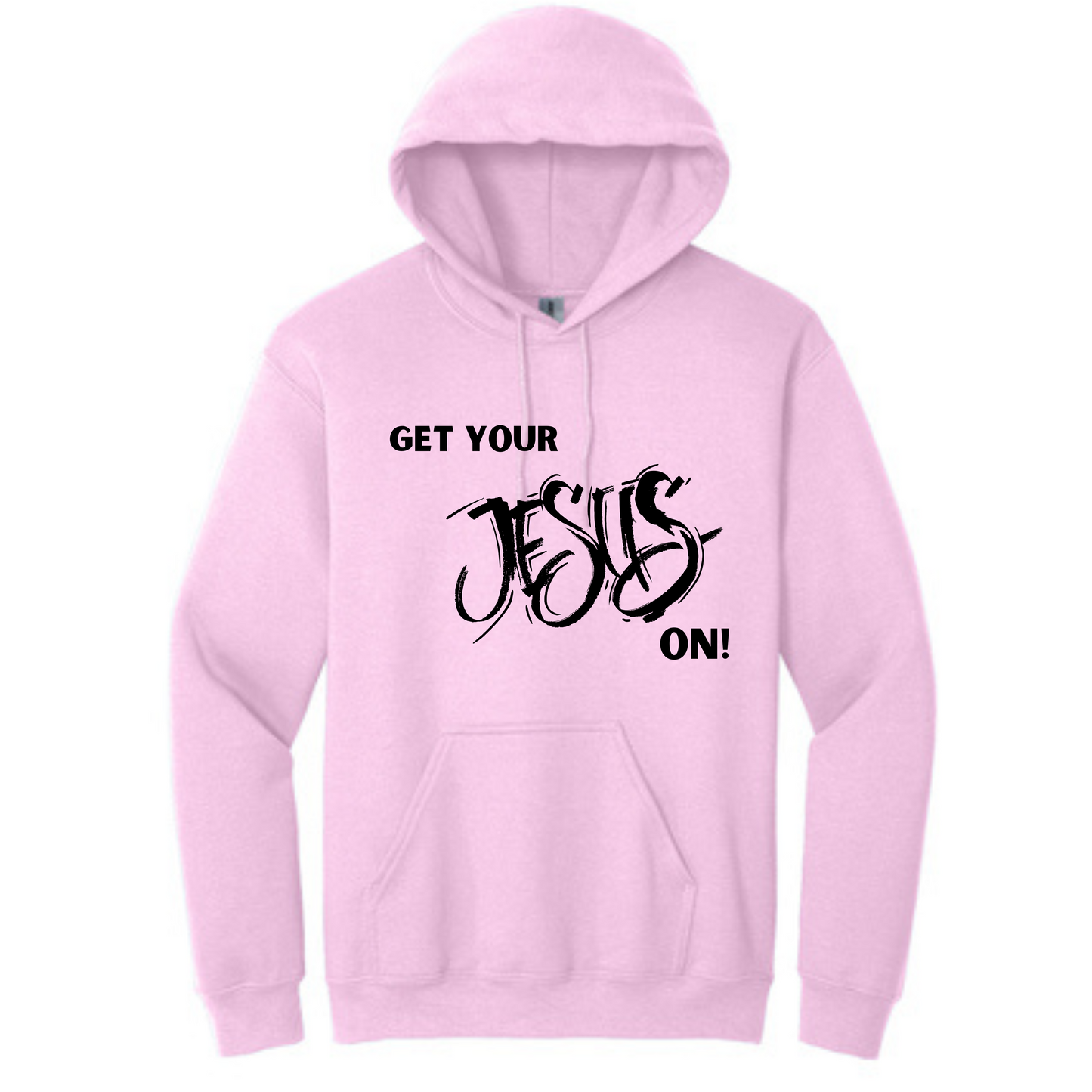 Get Your Jesus On Long Sleeve Hooded Sweatshirt