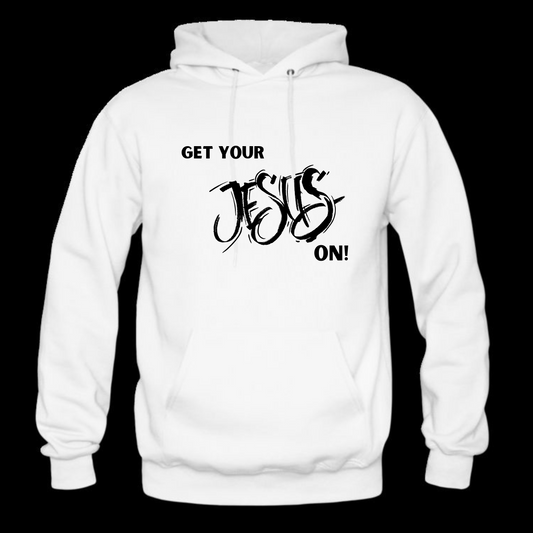 Get Your Jesus On Long Sleeve Hooded Sweatshirt