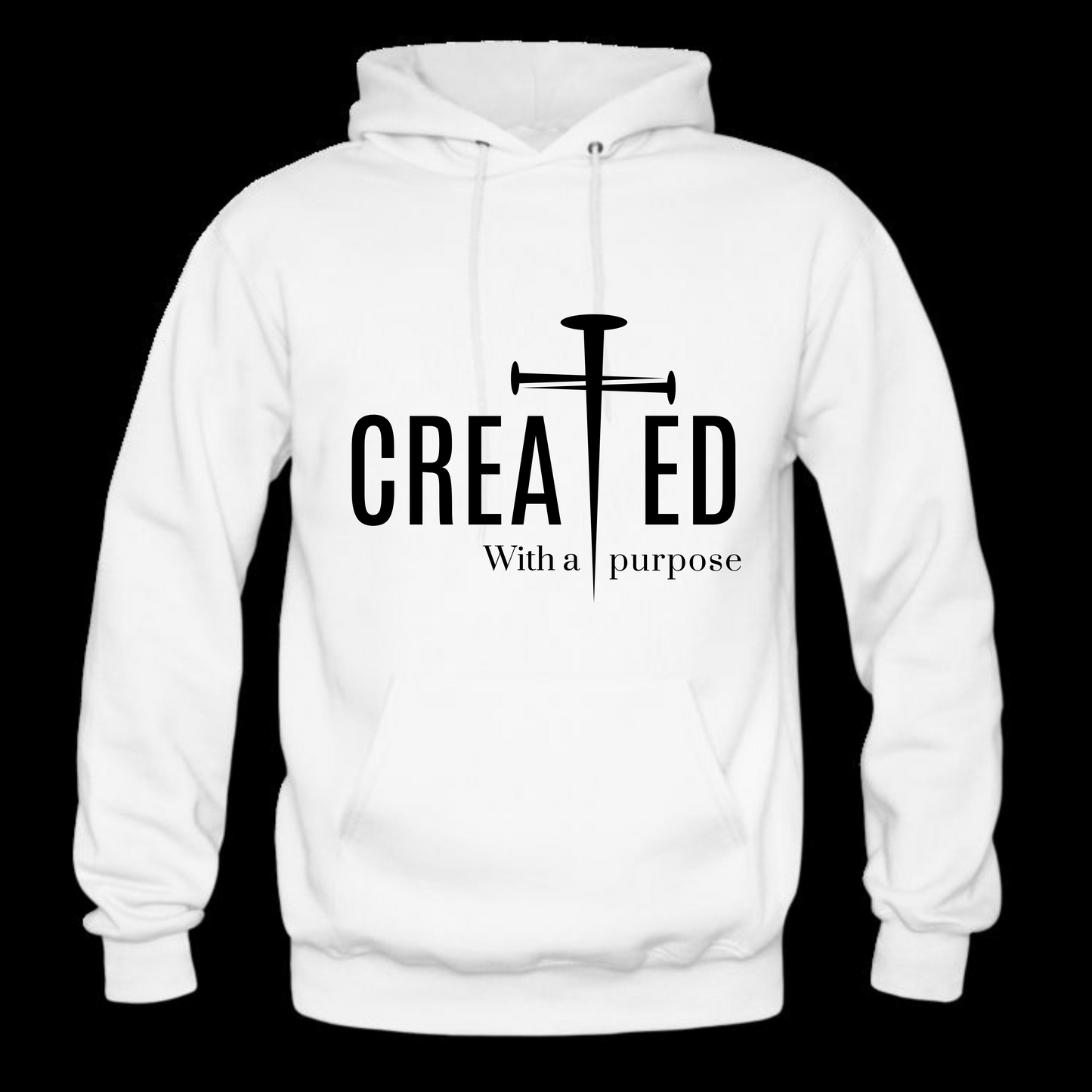 Created with a Purpose Long Sleeve Hooded Sweatshirt