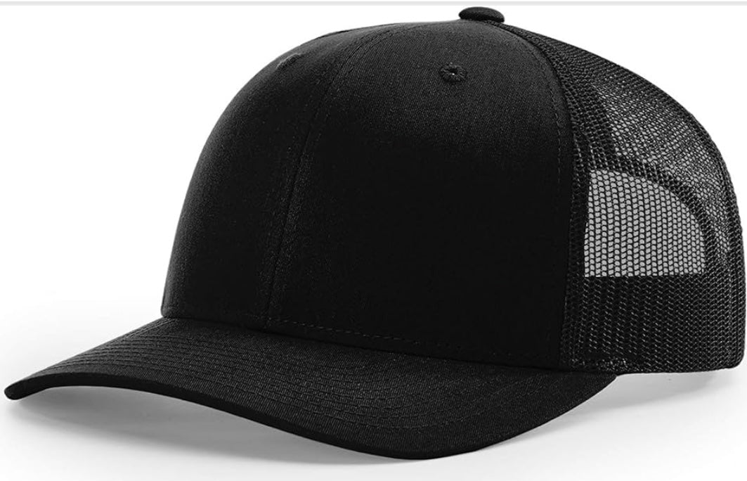 Custom Trucker leather Patch Hat