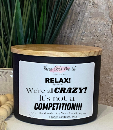 14 oz Glass Chocolate Chip Cookie Candle