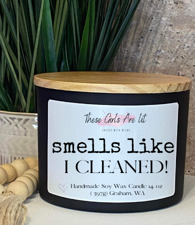14 oz Glass Tobacco Candle