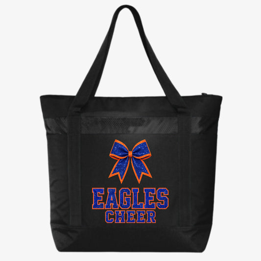 GK EAGLES CHEER LARGE TOTE COOLER